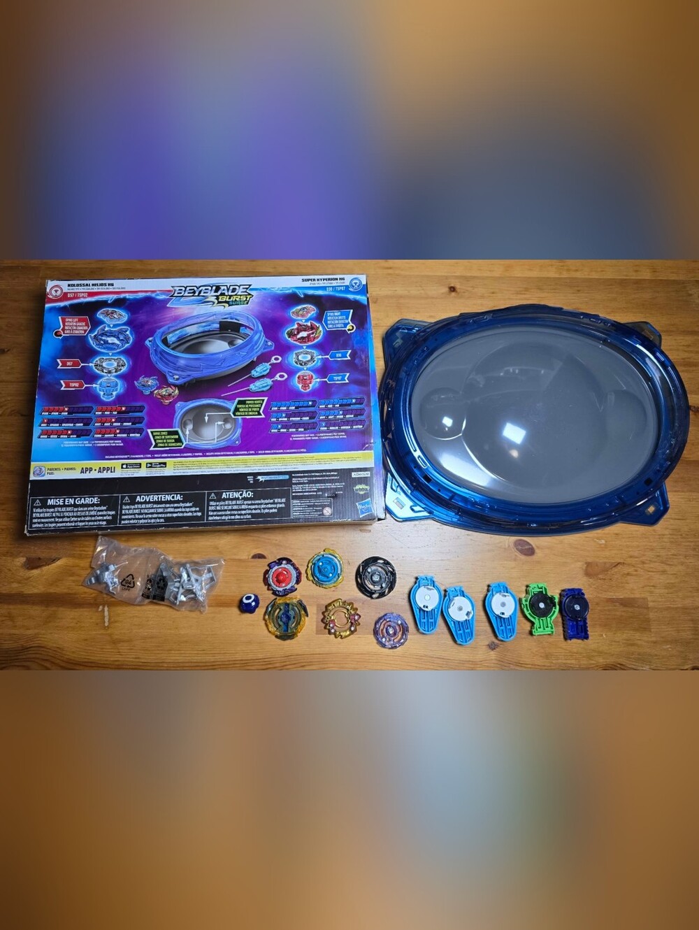 Beyblade Burst Surge SPEED STORM VOLT KNOCKOUT BATTLE SET and Lot